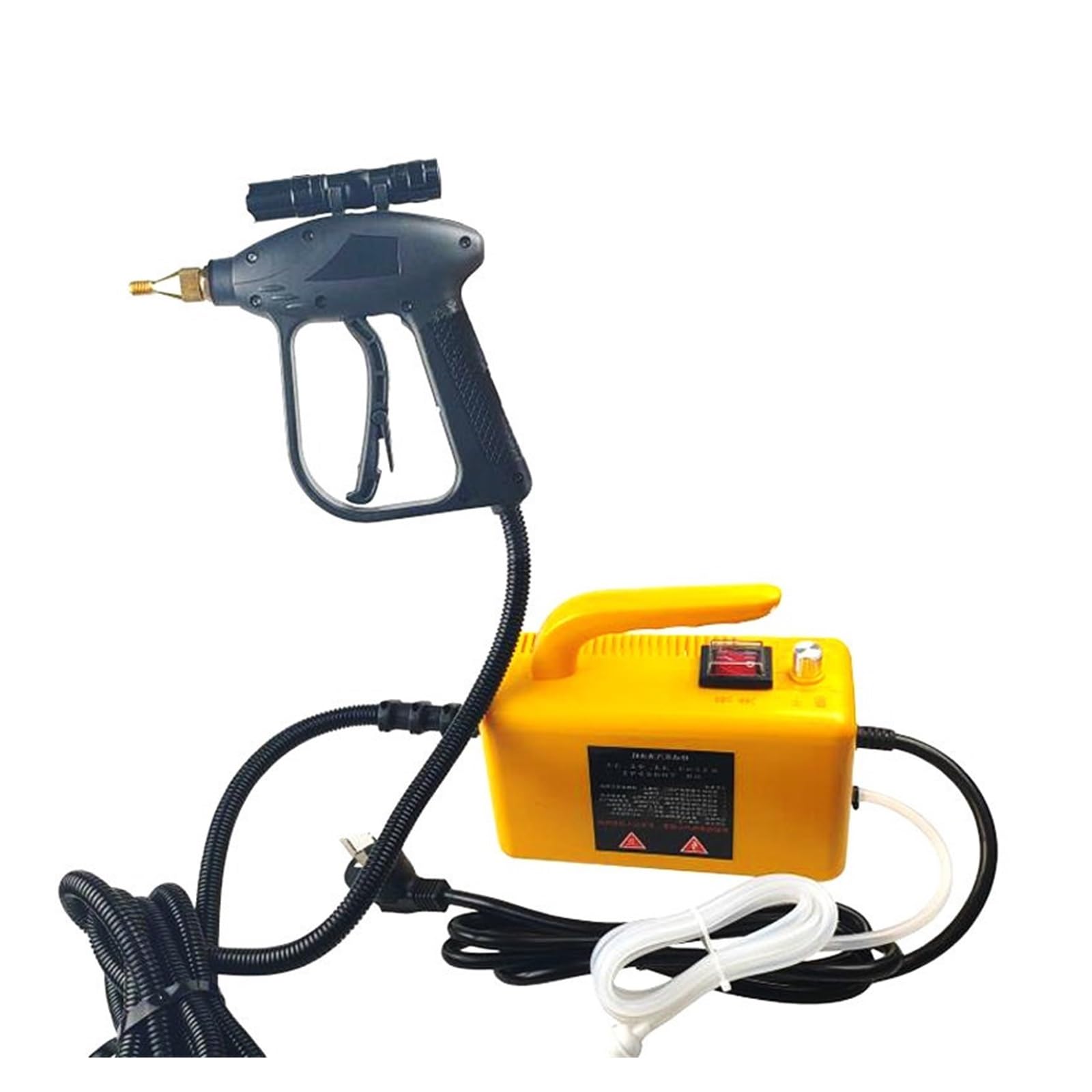 Máquina de limpieza a for el hogar, herramientas lavado piezas aire acondicionado, limpiador a portátil for del con función ajustada,De múltiples fines(Carton Yellow)