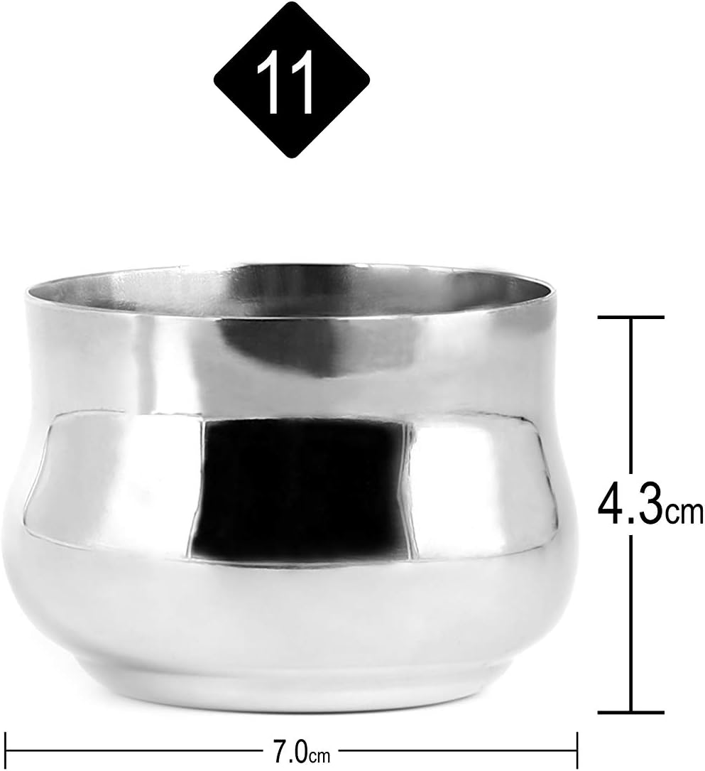 Stainless Steel Smart Kitchen Masala Dabba/Spice-box/Organiser/masala-dani with 7 Containers and Spoon, Lid with Handle (Small, Silver)