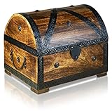 ✅ Zur Aufbewahrung Ihrer Schätze -- dem Verwendungszweck sind keine Grenzen gesetzt, sehr hochwertig dekorativ, als Kolonialtruhe im Kolonialstil mit Ornamenten oder als Holzbox Truhe in verschiedenen Größen und Design