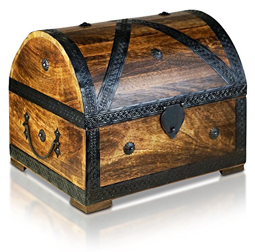 BRYNNBERG - Boîte De Rangement Coffre Au Trésor - 32x26x26 cm Cover