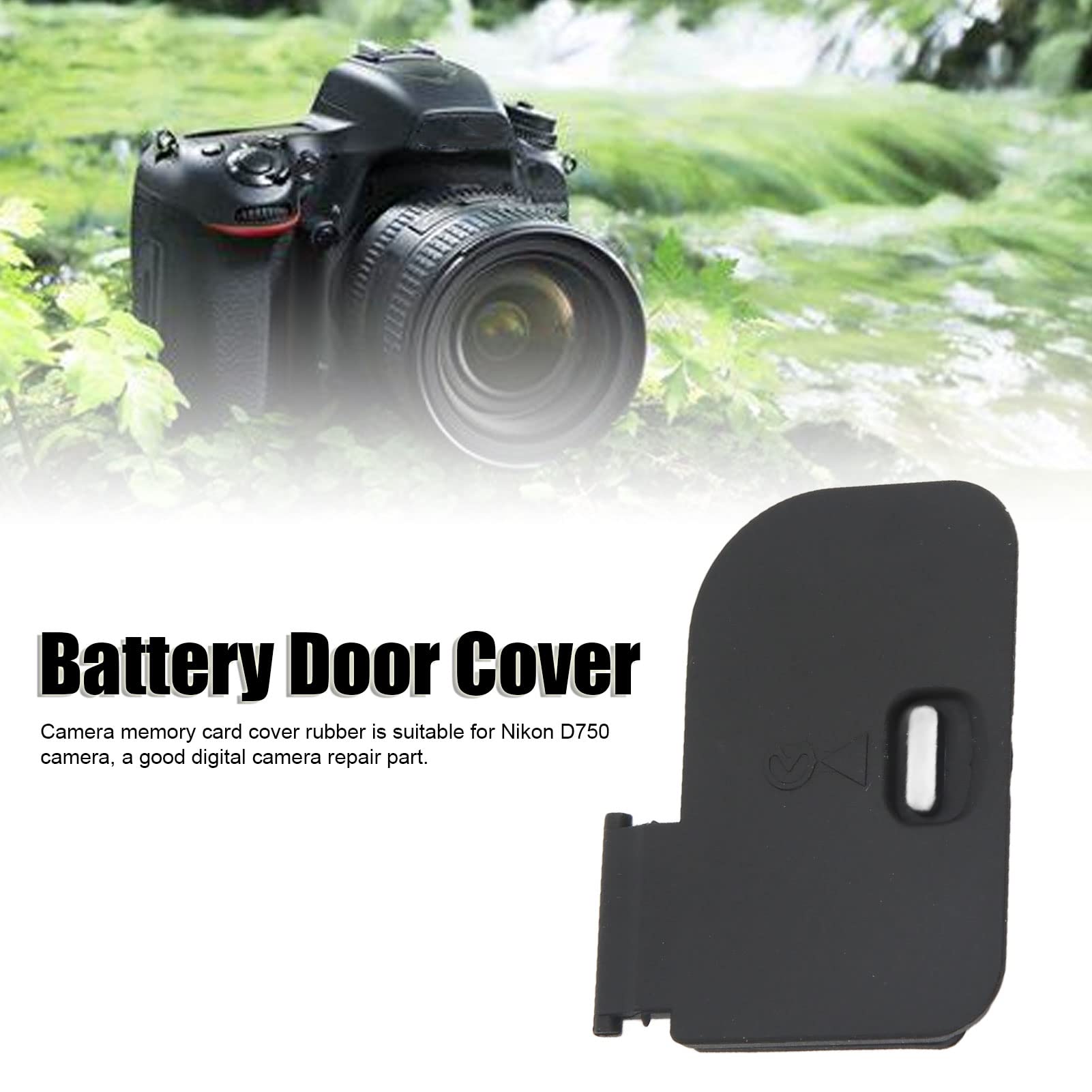 1 Pz NUOVO Coperchio Del Coperchio Dello Sportello Della Batteria Per Parte Di Riparazione Della Fotocamera Digale Nikon D750