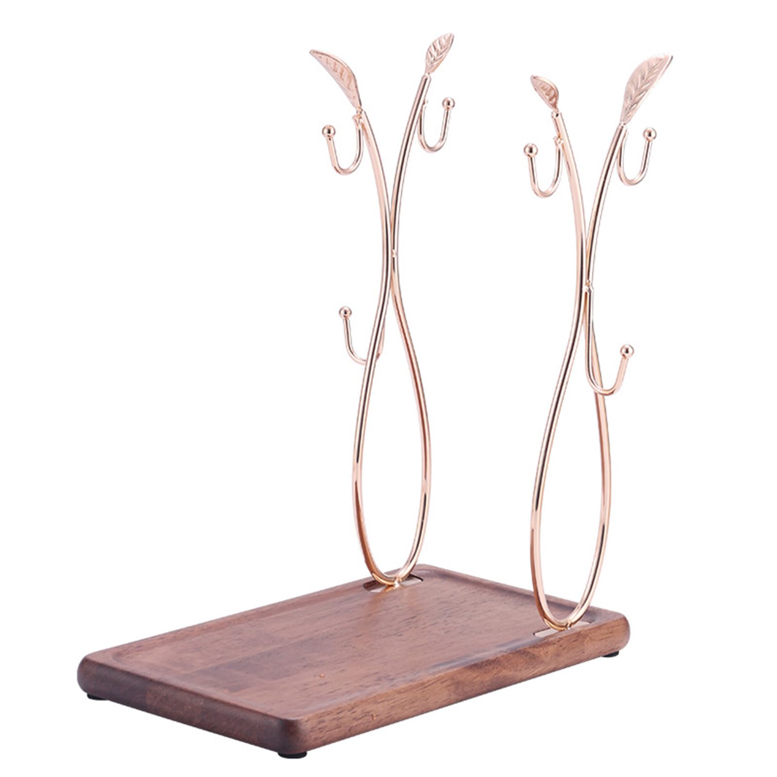 Hsioluted Multicolor Mug Stand Tree Stylish Coffee Cup Rack With 6 Hook Efficient Mug Organization Stand Organizers Cup