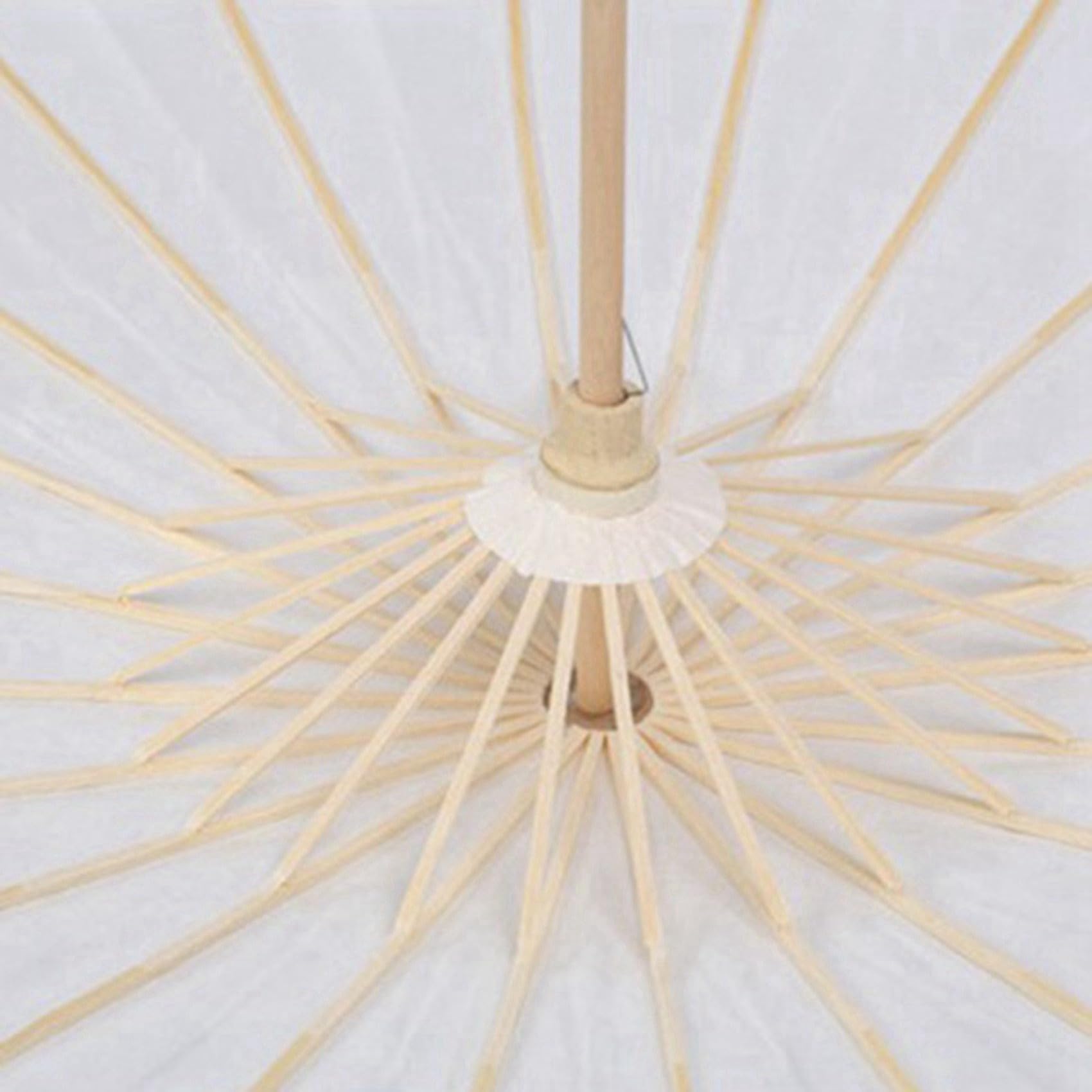 16 Stück Papier-Sonnenschirme für Hochzeiten, Party-Geschenke, 60 cm, Bambus-Schirme für Tischdekorationen bei Brautpartys, Foto-Requisiten