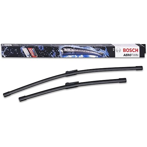 Bosch Wiper Blade Aerotwin A863S, Length: 650mm/450mm – Set of Front Wiper Blades - Only for Left-Hand Drive (EU)