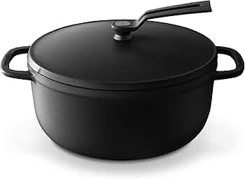 Amazon.co.jp: バーミキュラ 鋳物ホーロー鍋 22cm マットブラック 無水