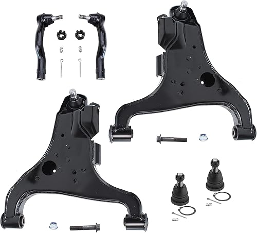 Miniatura 13 de Detroit Axle - Kit de brazos de control delanteros de 6 piezas para Hyundai Accent Kia Rio Rio5 06-10 2006 2007 2008 2009 2010 2011, 2 brazos de