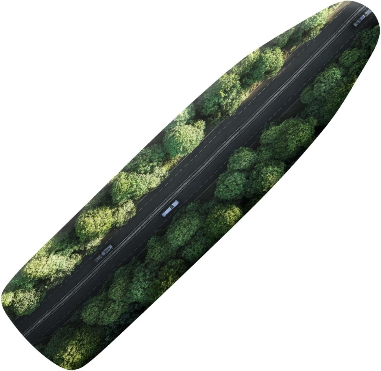 Iron Board Cover with Padding Standard Size Road Black Green Padded Ironing Board Covers 15x54 Heat Reflective Extra Thick Wide Non Stick Scorch and Stain Resistant Heatproof