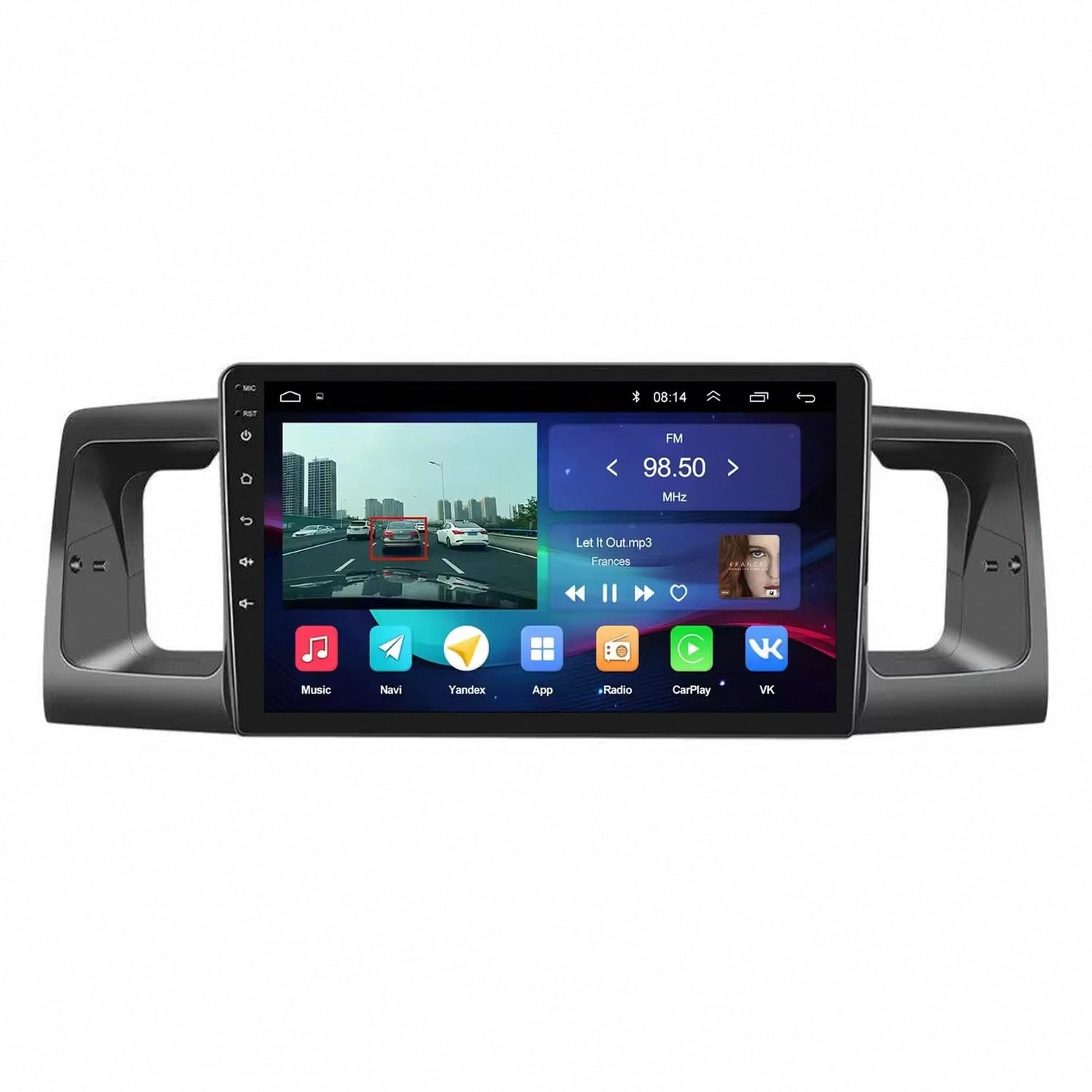 Radio coche 2 DIN para Toyota Corolla E120 E130 con pantalla y GPS 8