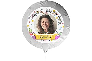 Globos personalizados con nombre para fiestas con foto y texto, globos personalizados...