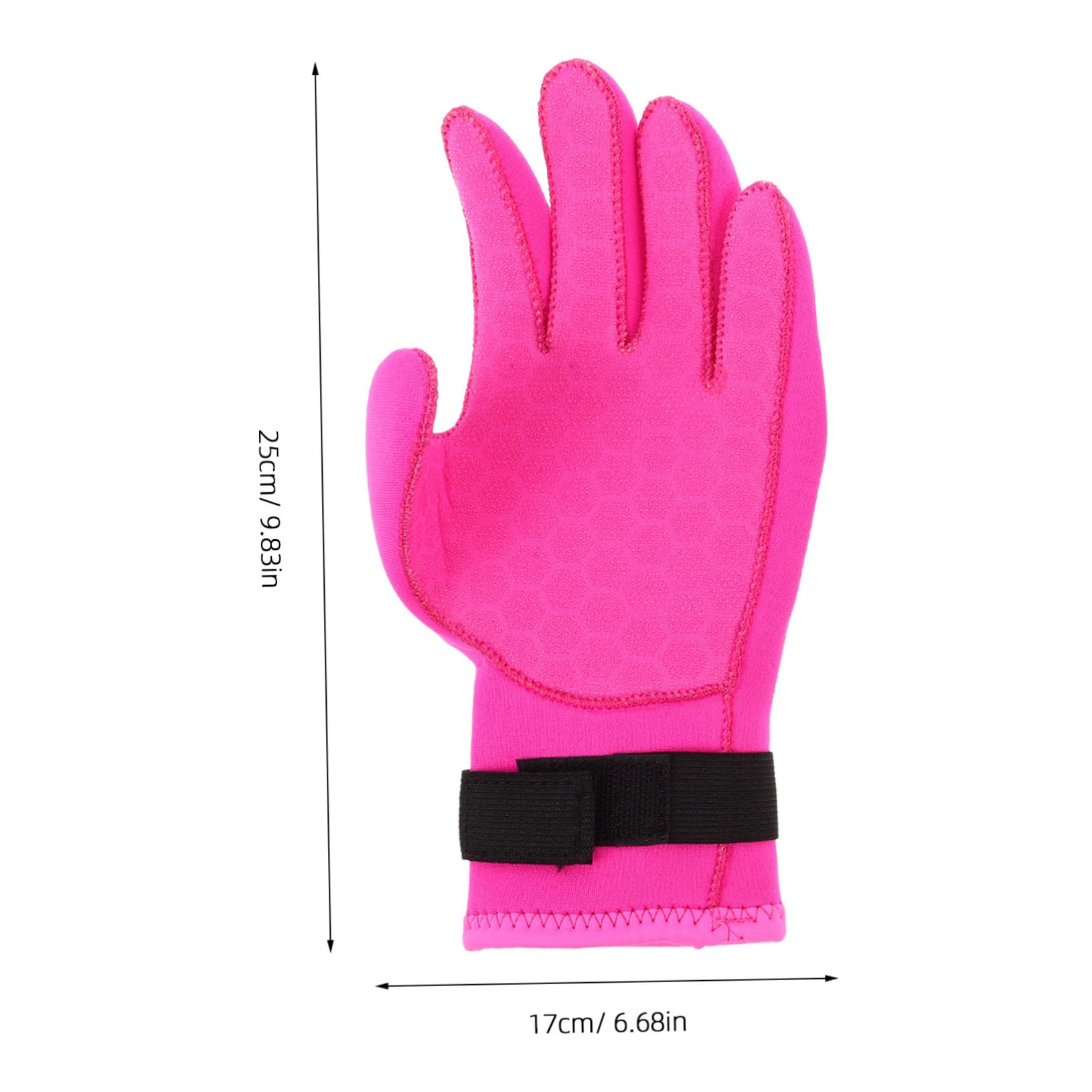 Guanti Subacquei in Neoprene Da Guanti Da Immersione Per Acqua Fredda Impermeabili Senza Cuciture