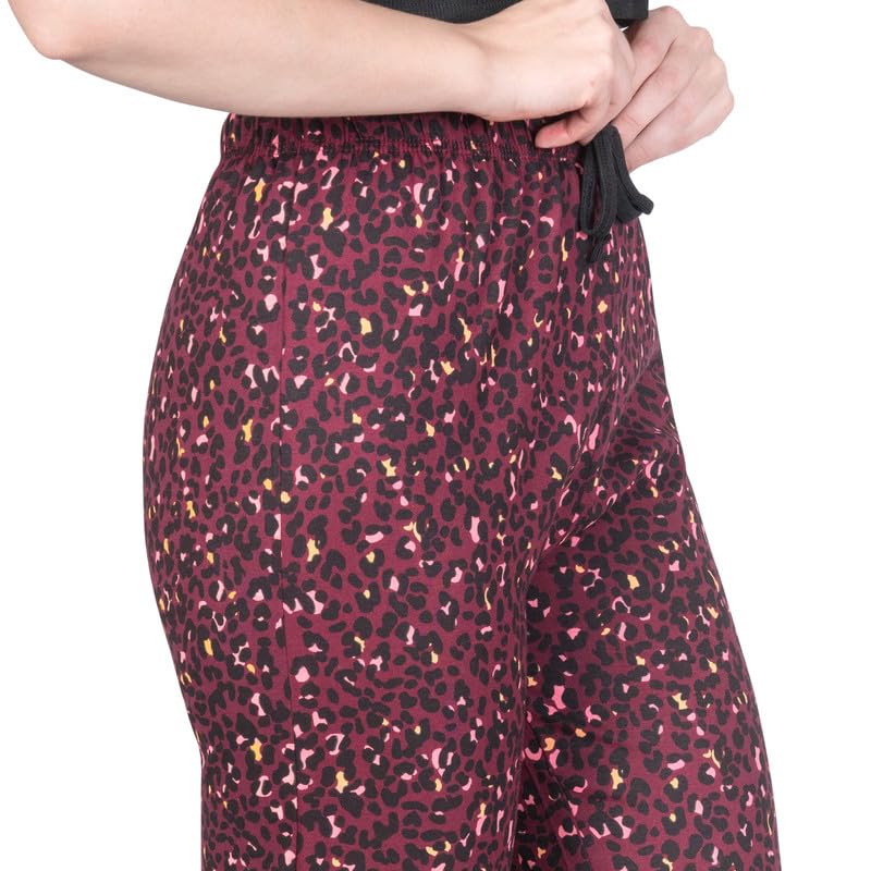 Image of Real Basics Women's Cotton Printed Pajamas Pack of 1