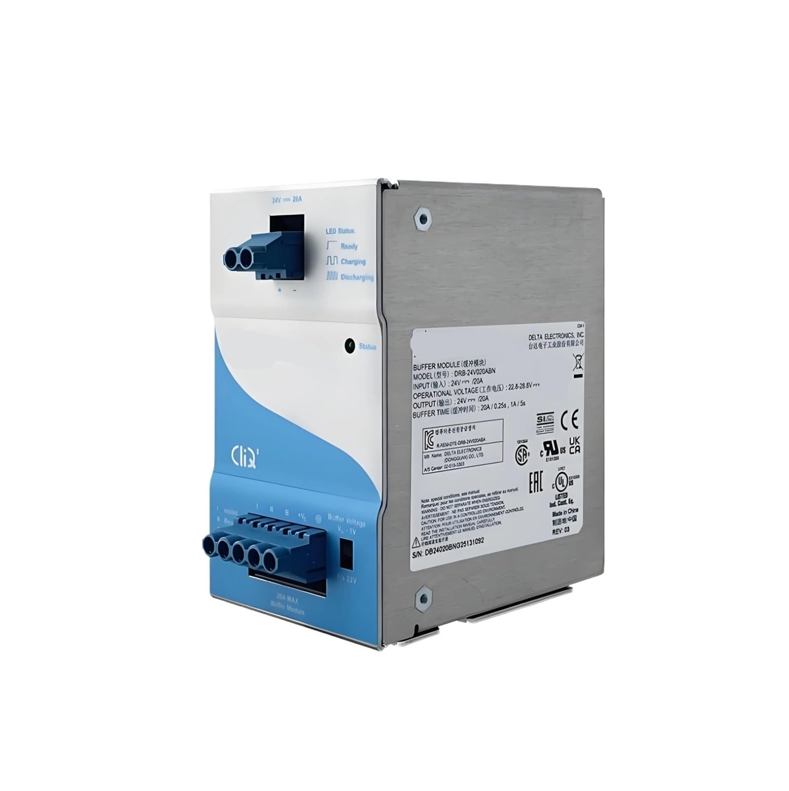 JJKKOZVQF DRB-24V020ABN Module 24V 20A Power Supply