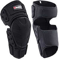 Vista 8 de HEROBIKER Rodilleras protectoras para motocicleta, rodilleras protectoras para bicicleta de motocross