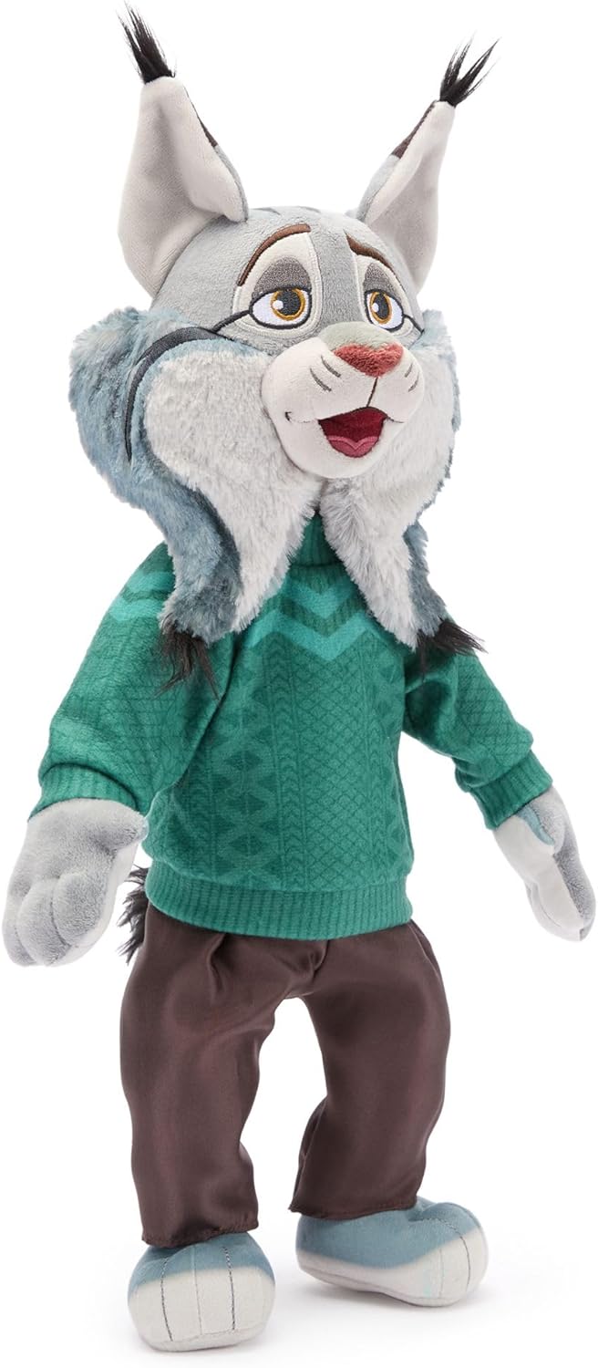 Disney Store Official Pawbert Lynxley Plush - Zootopia 2 Toys for Girls and Boys - Cute Stuffed Animal with Detailed Plush Sculpting & Embroidered Details - Disney Toys for Kids - 17 Inch Plushy