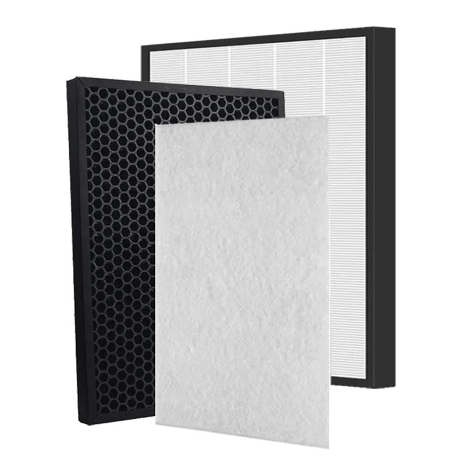 ARPZPPSK Replacement HEPA And Deodorizing Carbon Filter, Compatible With Sharp, Air Purifier KC-G40SA KC-G40SA-W KC-G50SA KC-G50SA-W，Filter Cartridge(1 set)