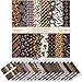 Pattern Paper Pack - Spooky - Scrapbook Card Stock Single-Sided 12"x12" Collection Includes 16 Sheets - by Miss Kate Cuttables