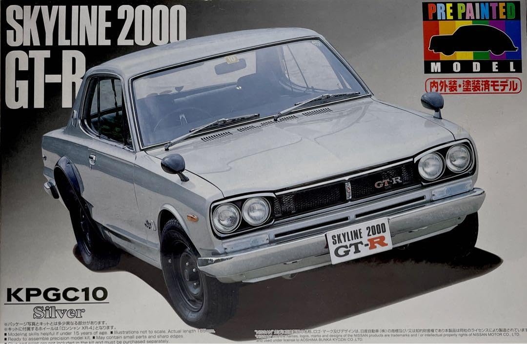 アオシマ 1⁄24 ハコスカ スカイライン 日産 1円～ ジャパン トヨタ