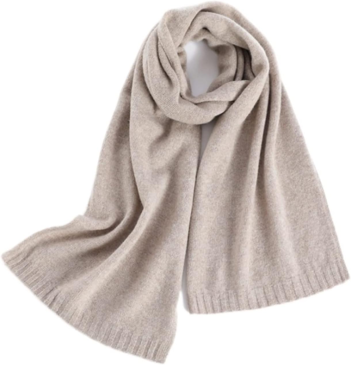 Scarf Shawl Scarves Wraps Winter Scarf Warm Scarves Lady Shawls and Wraps Thick Warm Female (Color : OneColor, Size : 160 * 32cm)