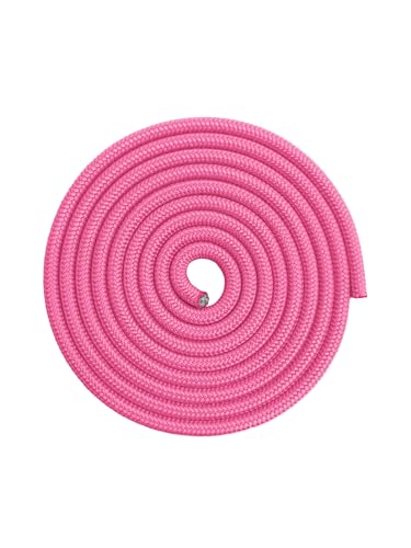 Hummelt Springseil Schwungseil Spielseil 10mm 3m Seil in Candy Pink