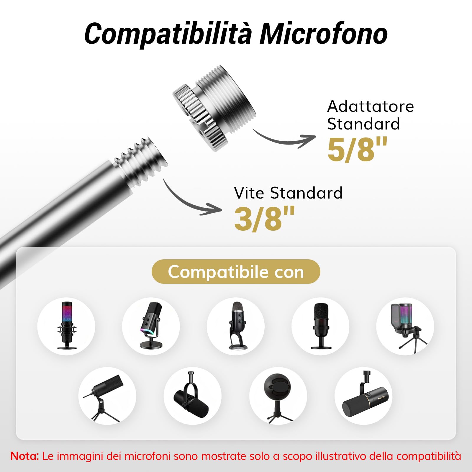 TONOR Schermo di Isolamento per Microfono, Schermo in Schiuma Assorbente ad Alta Densità con Filtro Anti-pop e Supporto per Treppiede, Design Pieghevole per Podcast, Streaming, Canto, 178 cm, T65