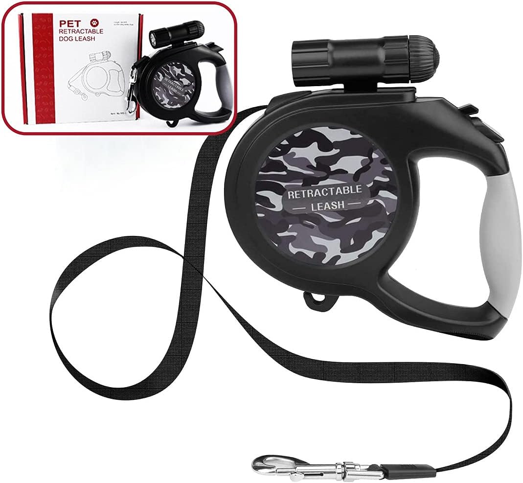 Retractable Dog Lead, 8M/26Ft Extendable Dog Leash Easy One Button