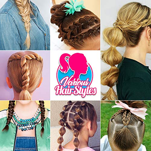 Clear Elastic Hair Bands, Teenitor 2000Pcs Mini Hair Rubber Bands With A Box, Soft Hair Elastics Ties Bands 2Mm In Width And 30Mm In Length #TOP5