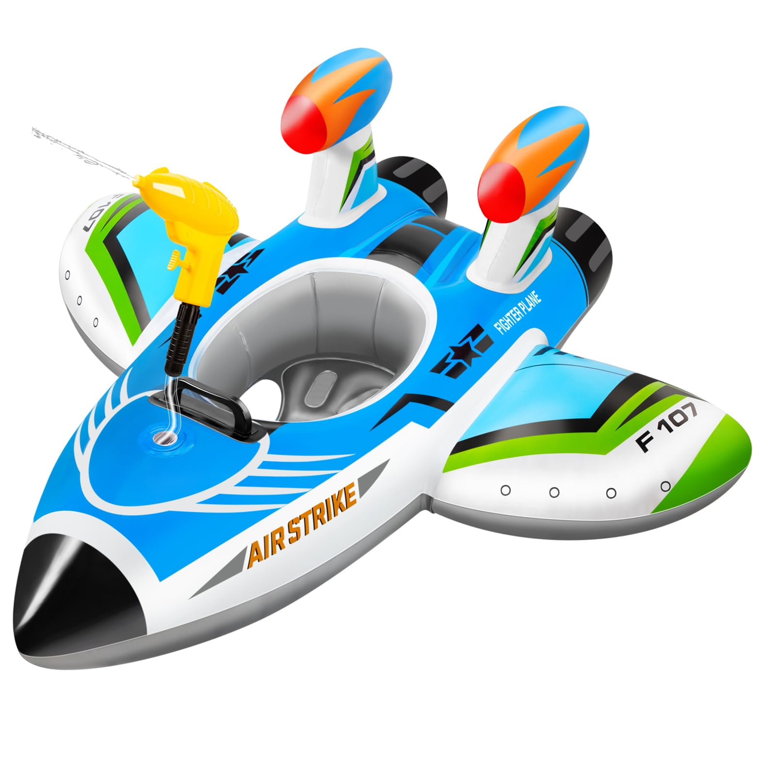 Pool Float Kids 3-6 Inflatable Pool Floaties with Squirt Gun Pool Toys