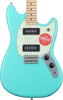 Fender Player Mustang 90 モディファイ Amazon | Fender エレキギター Player Mustang® 90, Maple Fingerboard