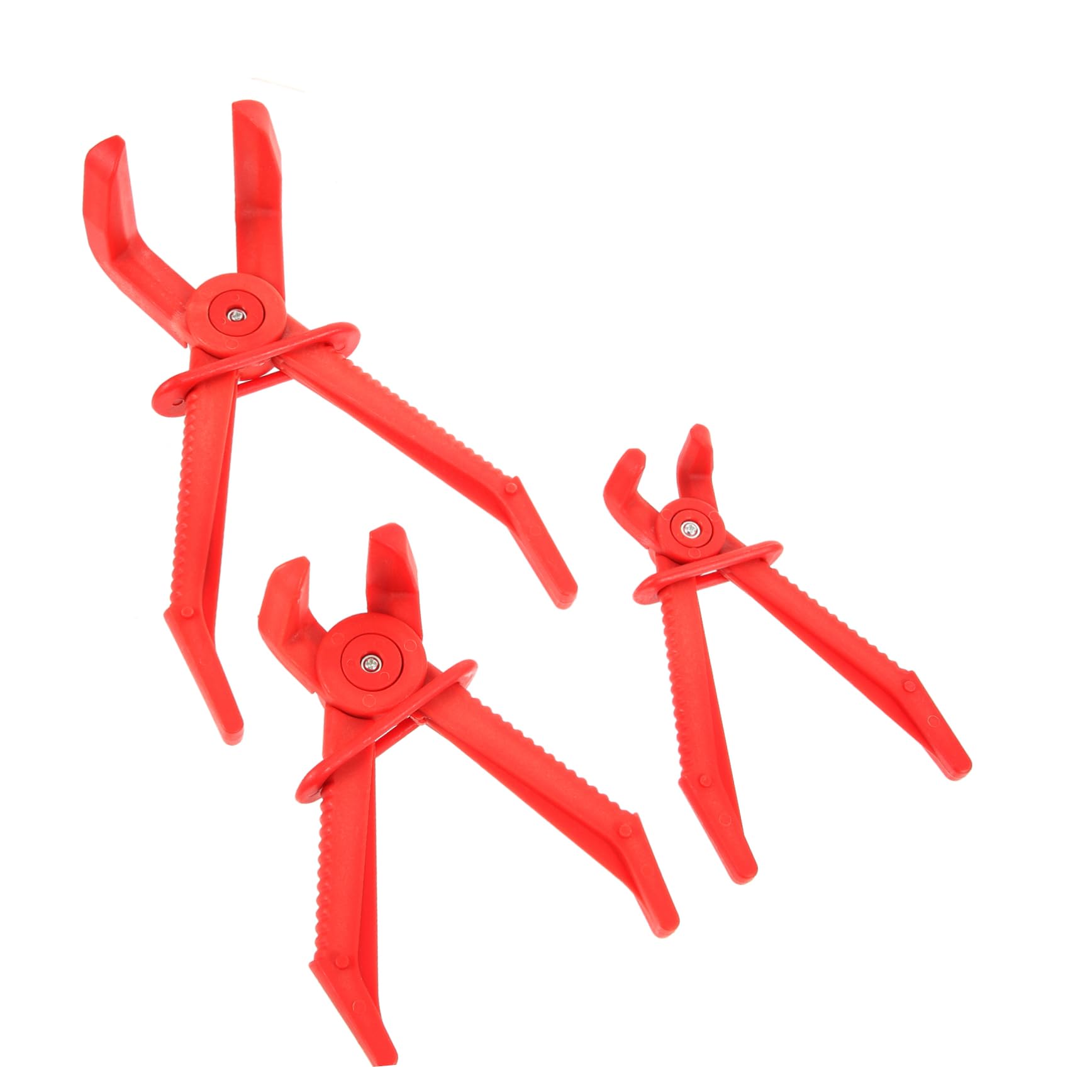 COSMEVIVI Automotive Hose Clamp Pliers 3pcs Oil Pipe Sealing Pliers Set for Car Repair Hose Pinch off Line Clamp