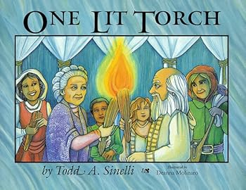 Library Binding One Lit Torch Book