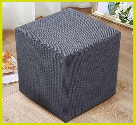 Amazon.de Hockerbezug quadratisch OttomanBezug 60x60/40x40/50x50