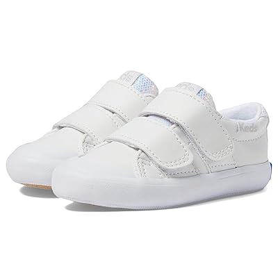 Keds Kids Courtney HL (Toddler/Little Kid) Girls Shoes White