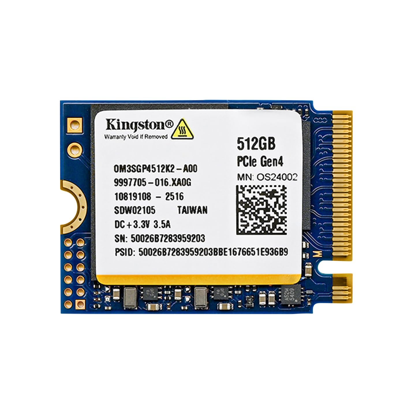 High-speed NVMe SSD for next-gen PCs leveraging PCIe technology