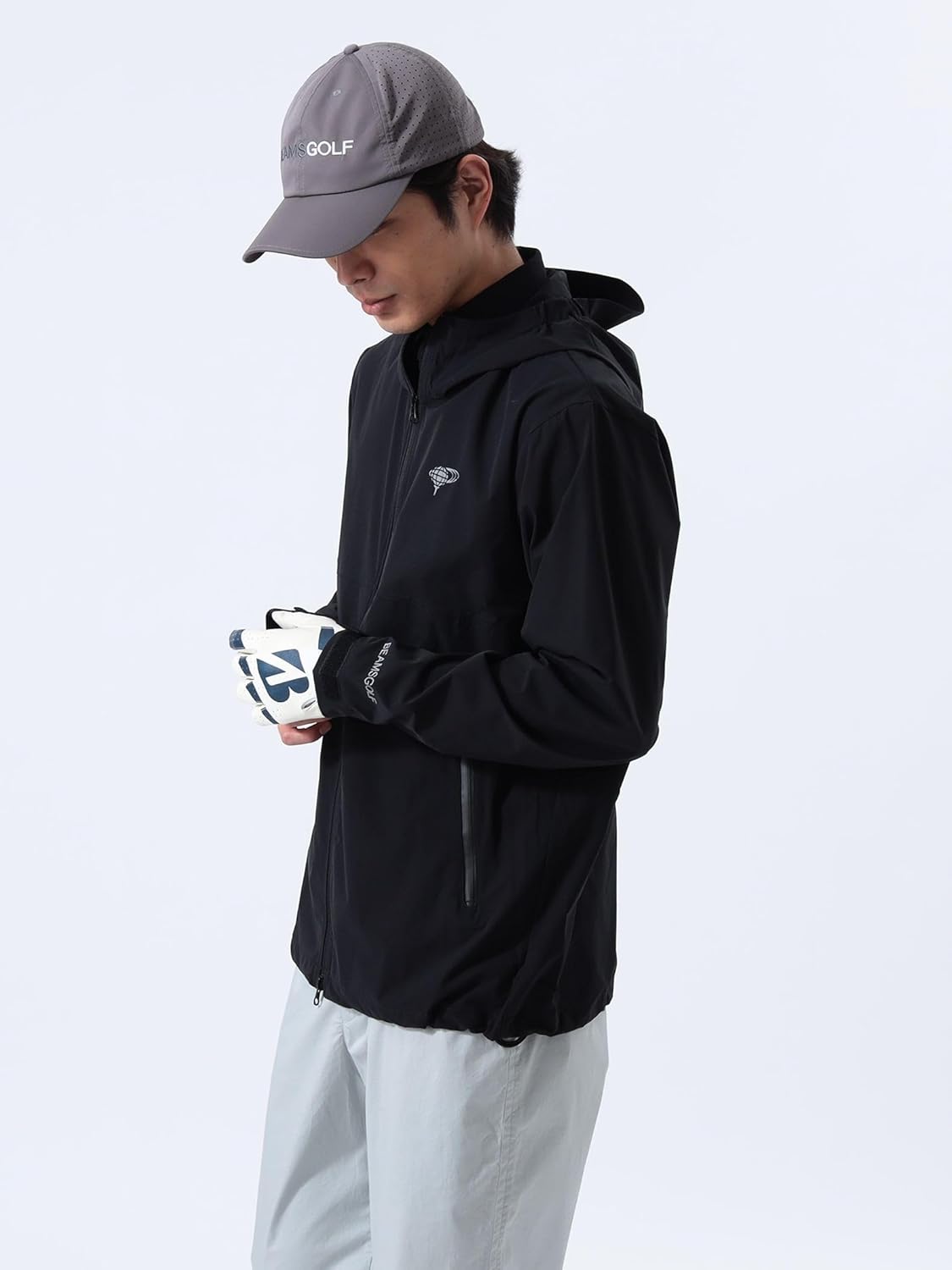 Amazon | [ビームスゴルフ] ブルゾン ORANGE LABEL 【撥水・STRETCH