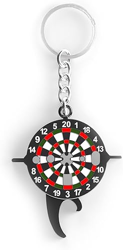 CyeeLife -Herramienta de dardos, abridor de botellas de diana, 1 pieza con llavero CyeeLife -Herramienta de dardos, abridor de botellas de diana, 1 pieza con llavero