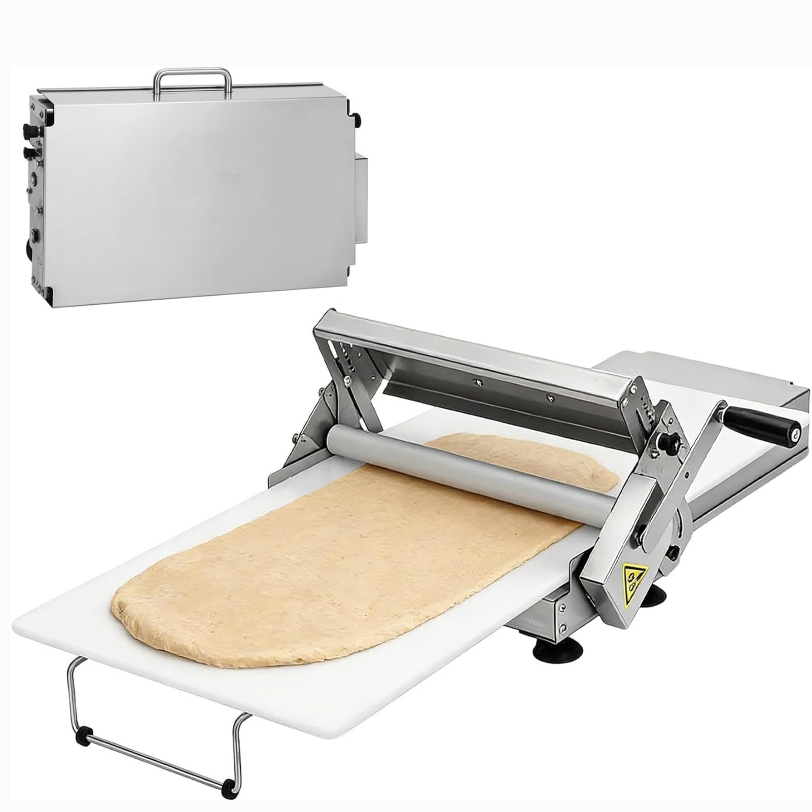 Laminoir Manuel Pliable Pour Pain Et Pâtisseries, Épaisseur Réglable
