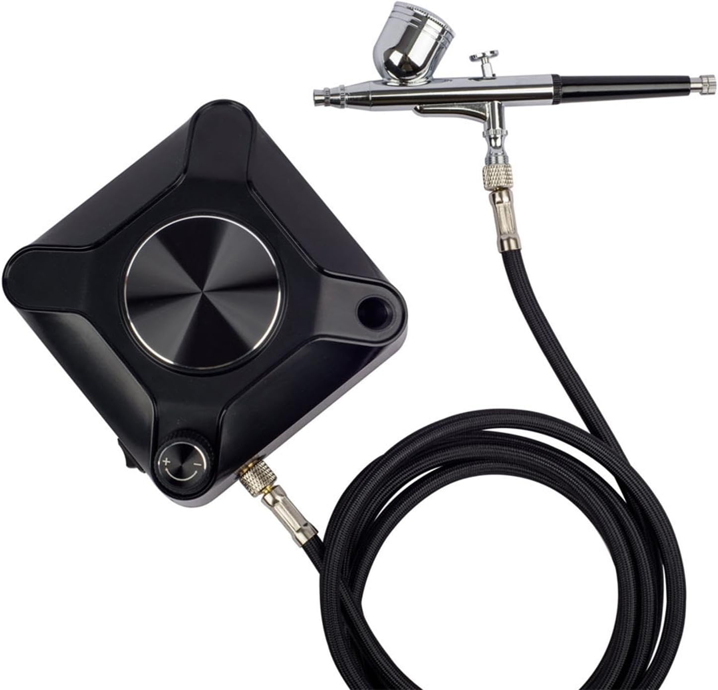 エアブラシエアーコンプレッサーセット小型コンプレッサーエアーブラシ用システム1.8Mチューブ付きエアーブラシホビー塗装スプレーモデル