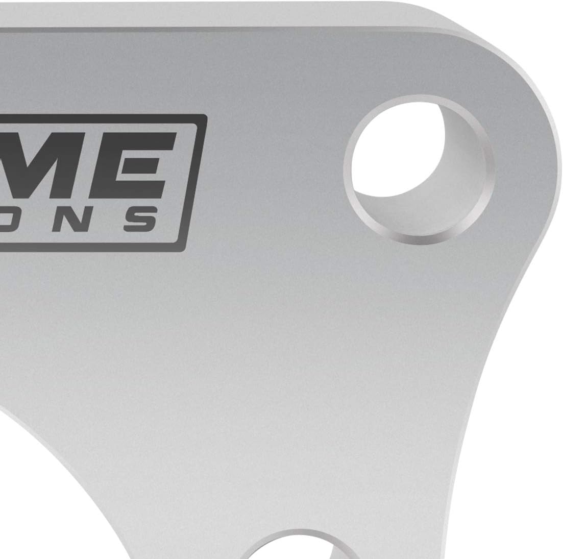 Supreme Suspensions - Front Leveling Lift Kit For 1986-1995 Toyota IFS Pickup and 1993-1998 Toyota IFS T100 2.5" Front Lift T6 Billet Aluminum Ball Joint Spacers 2WD (Silver) Microfiber Towel Included