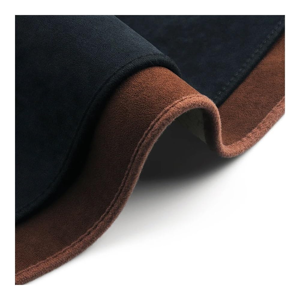 Tapis de Protection de Tableau de Bord pour BYD Song Plus DM-i EV - Protection Contre la lumière du Soleil - Housse de Protection intérieure (Marron)
