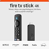 Amazon Fire TV Stick 4K (newest model) with AI-powered Fire TV Search, Wi-Fi 6, stream over 1.8 million movies and shows, free & live TV