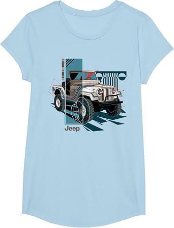 Jeep Wrangler Painted Angles T-Shirt