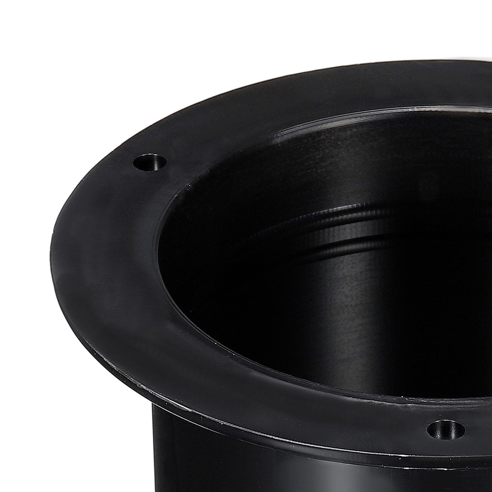 PATIKIL 6 Connettore Flangia per Tubo da 6 Pollici, Confezione da 4 Flange per Tubo di Scarico in ABS, Flangia Rotonda per system di Riscaldamento, Raffreddamento e Ventilazione