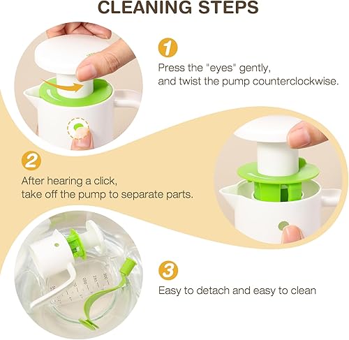 Miniatura 5 de Vucchini Botella mezcladora de aderezo para ensaladas, contenedor de aderezo de ensalada casero - Ketchup de almacenamiento de jugo de vidrio sin BPA