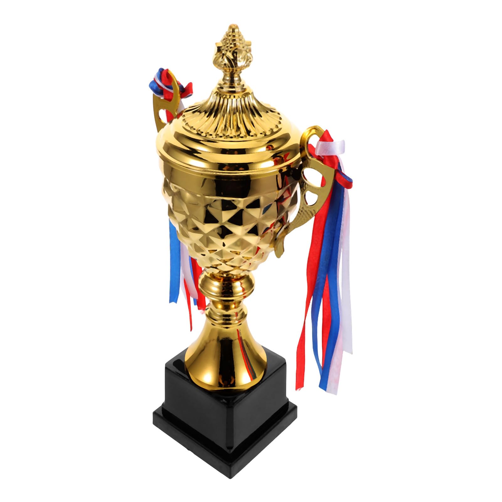 TOYANDONA Copa de Trofeo Grande de Metal Dorado para Premios - Premio Deportivo para Fútbol, ​​Baloncesto, Boxeo, Rugby Y Eventos Corporativos - Trofeo de Ganador para Liga, Torneo, Escuela Y Fiesta