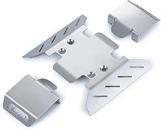 Maleonn RC Center Skid Plate Axle Chassis Armor Protector Set for 1/6 Scale RC Crawler Car Axial SCX6 Upgrades AXI05000 Accessories