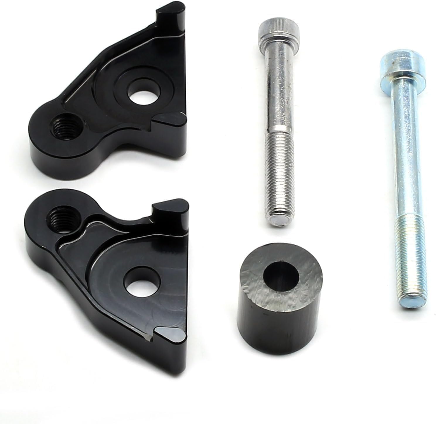MZS Motorcycle Frame Sliders Compatible with ZX10R ZX-10R ABS 2011 2012 2013 2014 2015, Racing Falling Crash Protector Guards No Cut Kits Accessories Black