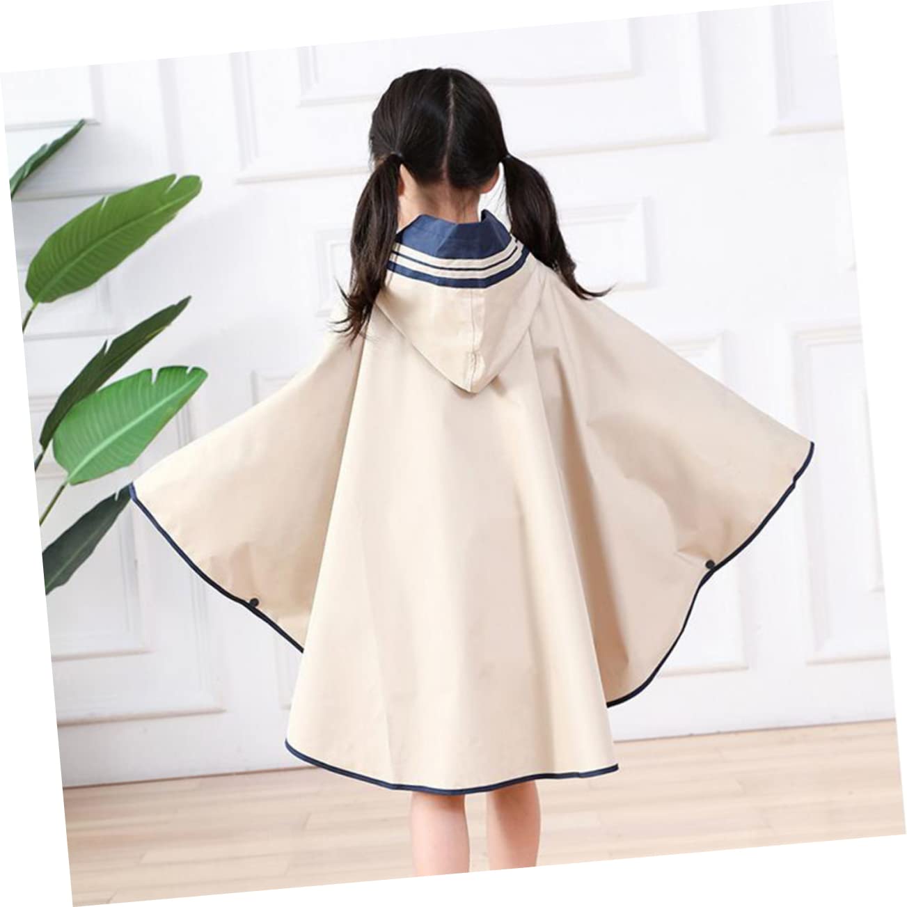abbigliamento da pioggia per ragazze giacche piovere mantello cappotti adolescenti poncho antipioggia con cappuccio indumenti impermeabili per impermeabile per