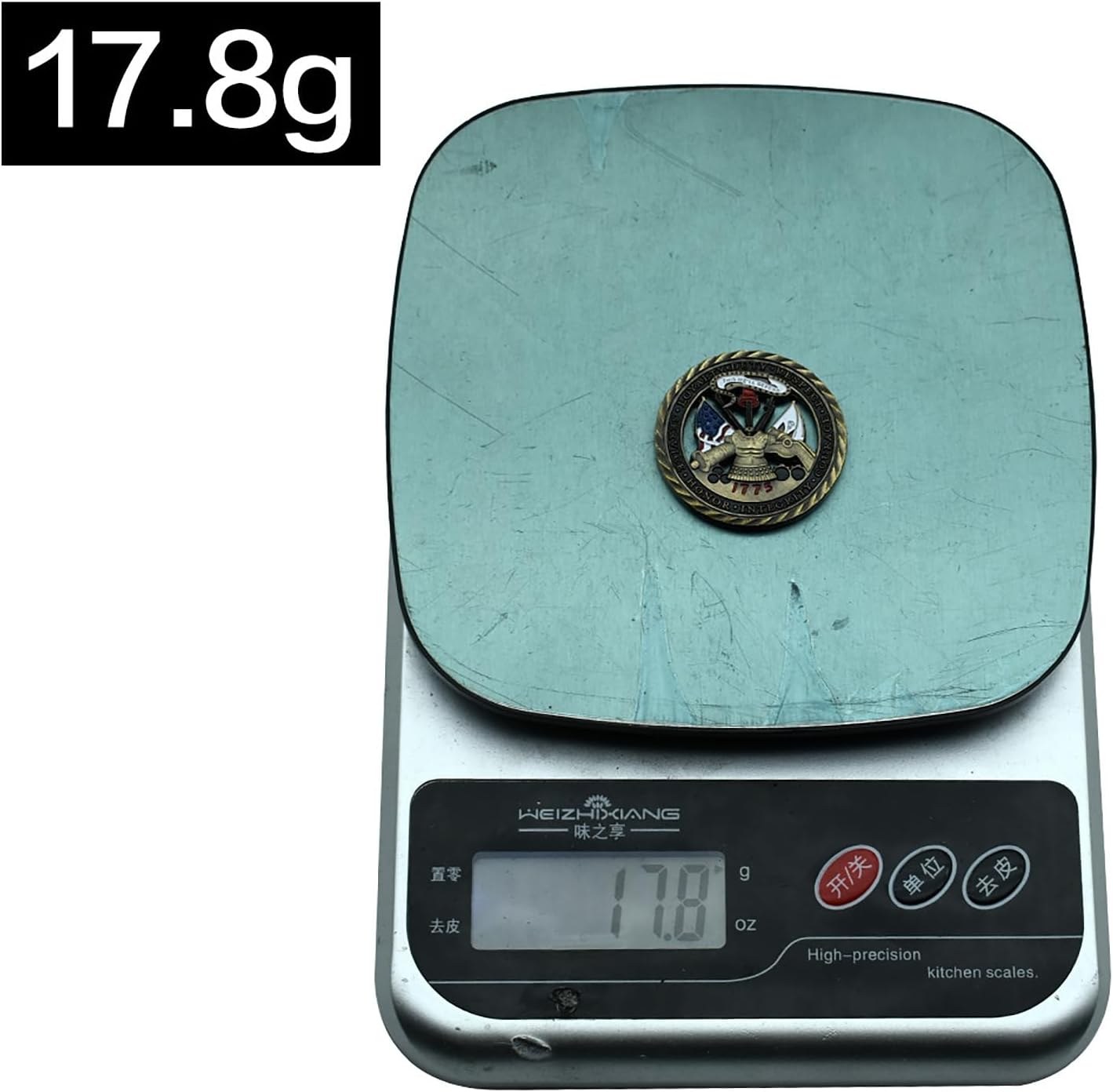 US Army Challenge Coin - 1.57 Inch Military Coin with 'This We'll Defend' and Army Values, for Veterans and Military Enthusiasts