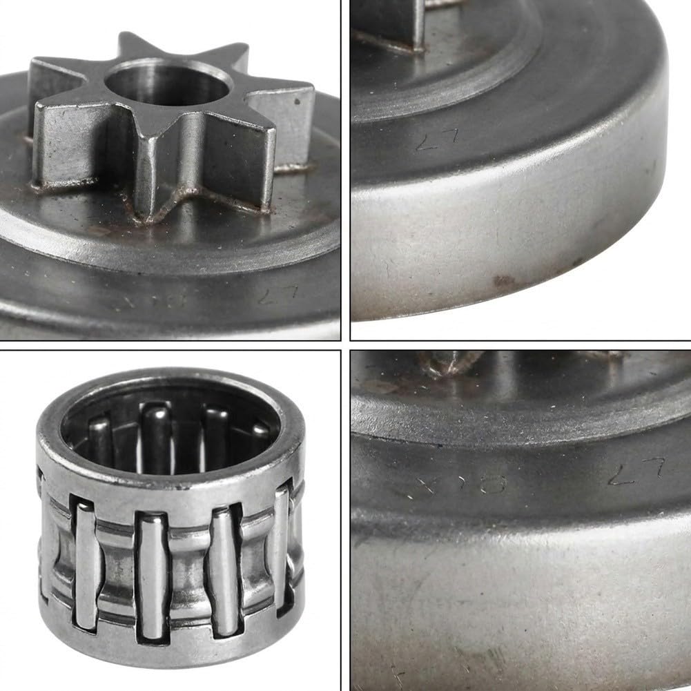 Piñón para cadena 325 7Dientes MS240 MS260 024 026 Metal Piñón