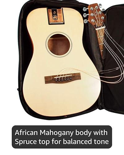 Amazon.com: Journey Instruments Solid Sitka Travel Guitar – PJ410N